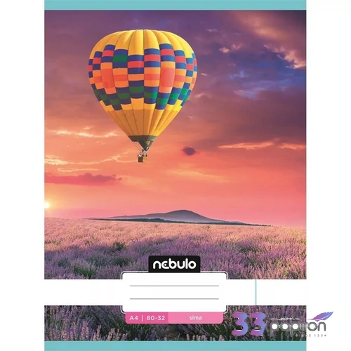 Füzet 80-32 A4 sima Nebulo L-Design minták A minta nem választható! 32lap/70g