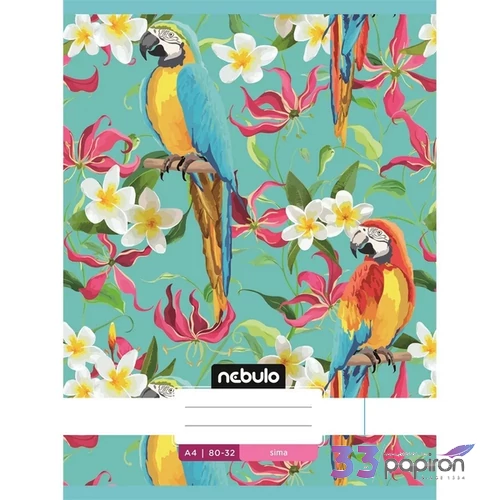 Füzet 80-32 A4 sima Nebulo L-Design minták A minta nem választható! 32lap/70g