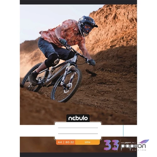 Füzet 80-32 A4 sima Nebulo Xtreme minták A minta nem választható! 32lap/70g
