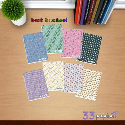 Füzet A4 vonalas Blasetti 100g kemény fedeles 38l Pattern