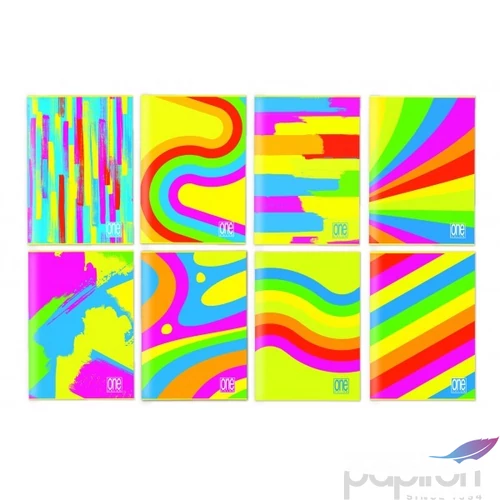 Füzet A4 vonalas Blasetti One Color Fantafluo 80g 42l 8123