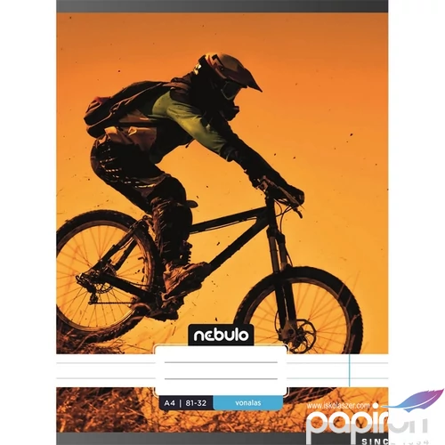 Füzet 81-32 A4 vonalas Nebulo Xtreme minták A minta nem választható! 32lap/70g