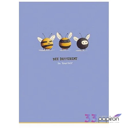 Füzet A4 vonalas Shkolyaryk Bee different SB405245L