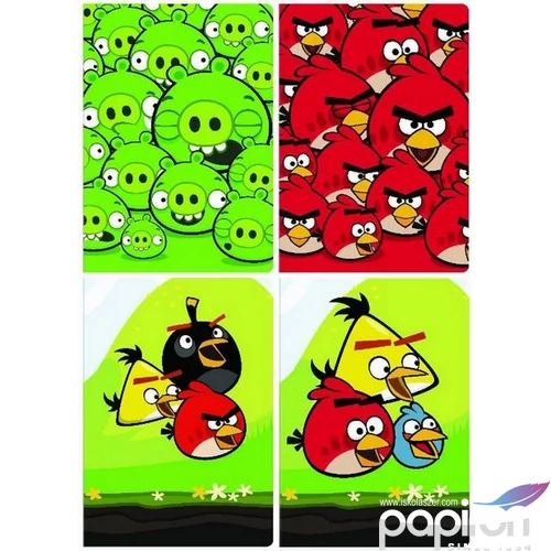 Füzet A5 Interdruk 32lapos 1.o VONALAS Angry Birds vegyes mintákkal A minta szabadon nem választható! AB