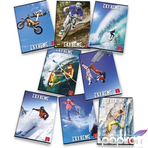 Füzet A/5 Pigna Extreme 42 lapos kockás