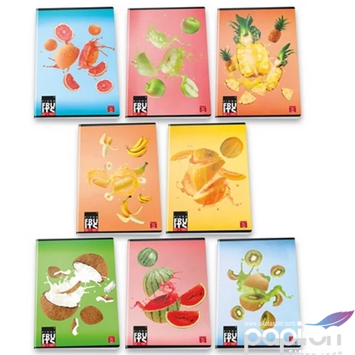 Füzet A/5 Pigna Fruits 42 lapos kockás