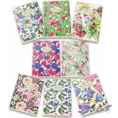 Füzet A/5 Pigna Nature Flowers 42 lapos vonalas 0208835 1R