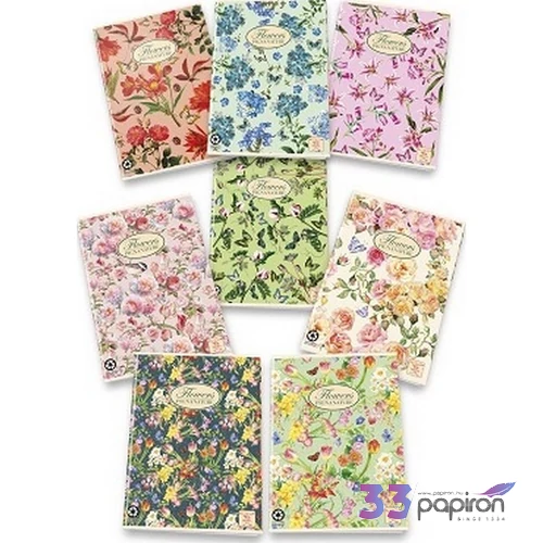 Füzet A/5 Pigna Nature Flowers 42 lapos vonalas 0208835 1R