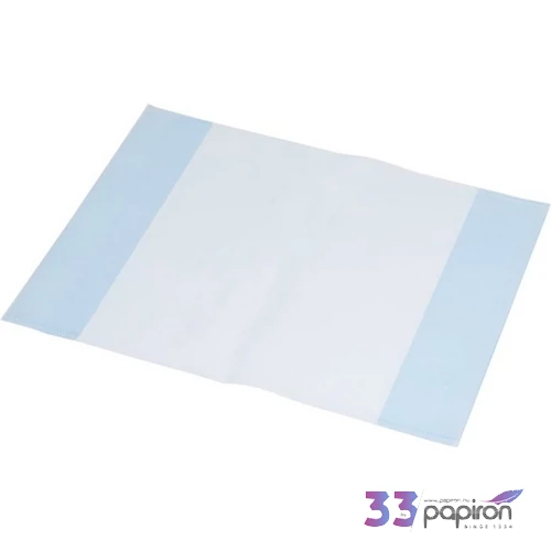 Füzetborító A4 Panta Plast bújtatós 80mik narancsos, kék 10db/csom Füzet-Könyvborító Panta Plast 0302-0067
