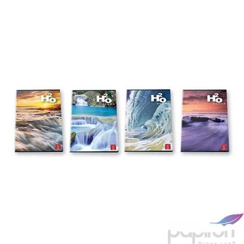 Füzet Kockás A5 Pigna 32 lapos H2O