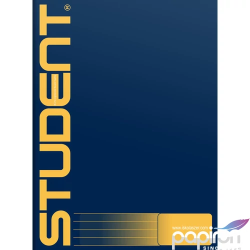 Füzet tűzött 81-32 A4 Student vonalas iskolai, irodai design füzetek 70grm