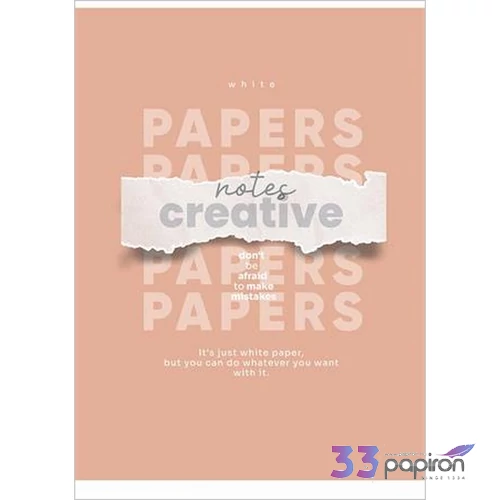 Füzet tűzött A4 kockás 80 lap SHKOLYARYK Notes Creative
