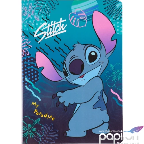 Füzet vonalas Stitch 4 A5 PP 32 lapos Colorino