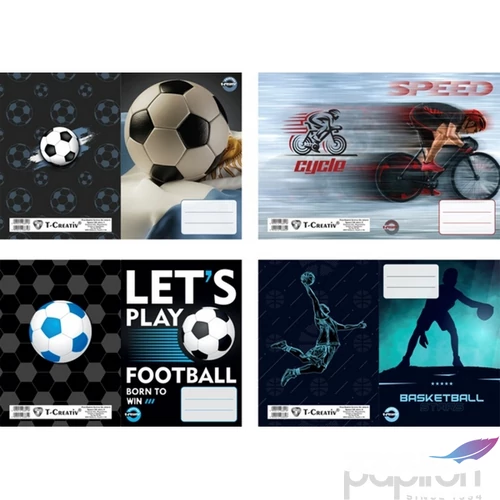 Füzetborító A5 Spots T-Creativ, vegyes minták