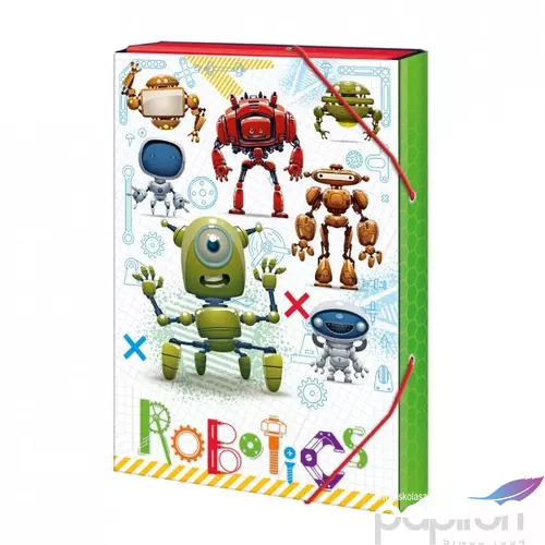 Füzetbox A/4 Argus Robotok 1231-0327