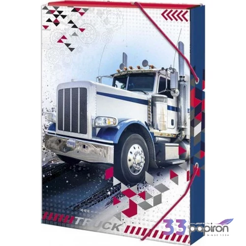 Füzetbox A4 Argus Speed Truck  1231-0306