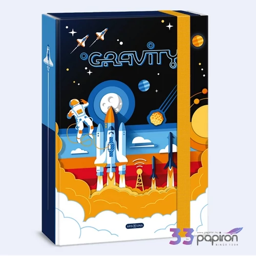 Ars Una A4 Füzetbox 24' Gravity űrhajó 50853670 prémium minőség