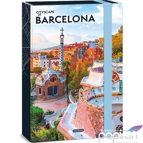 Füzetbox A4 Ars Una 25 Cityscape-Barcelona (5509) 25 50855094