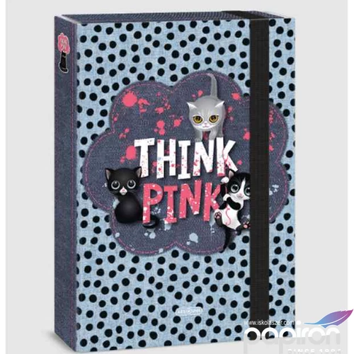 Füzetbox A4 Ars Una Think Pink (5285) 23 50852857 prémium