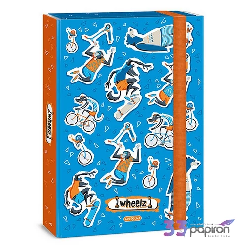 Ars Una A4 Füzetbox 23' Wheelz 50852628 prémium minőség