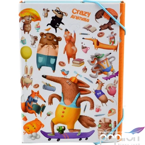 Füzetbox A/4 Crazy Animals Crazy Animals 