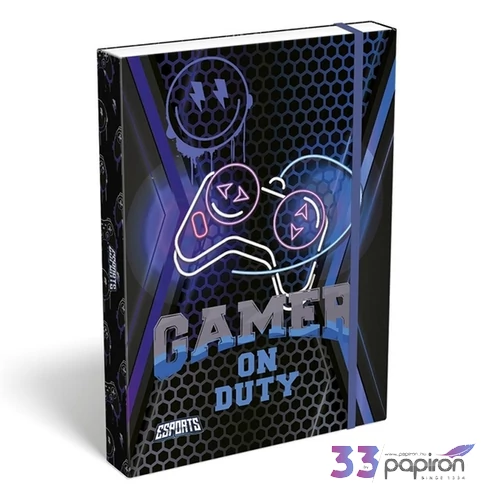 Füzetbox A4 Lizzy 26 Esport Gamer On Duty 