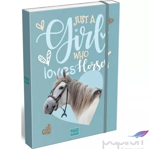 Füzetbox A4 Lizzy Mici Just A Girl Who Loves Horses Lizzy kollekció