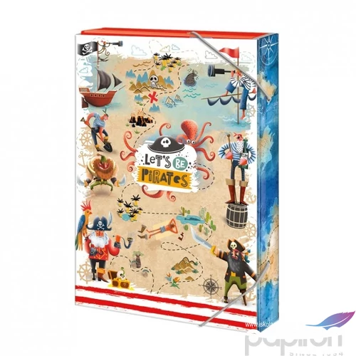 Füzetbox A/4 Argus Pirates 1231-0363