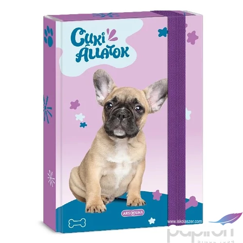Füzetbox A5 Ars Una 24' Cuki-Francia bulldog (5426) 50864263