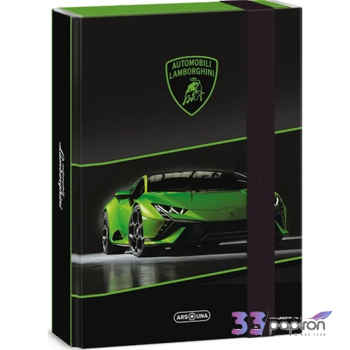 Ars Una A5 Füzetbox 24' Lamborghini autó 50863365 prémium minőség