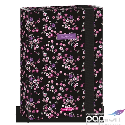 Füzetbox A5 Ars Una 24' Pearl Blossom black (5377) 50863778