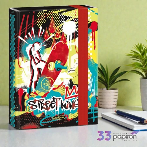 Ars Una A5 Füzetbox 24' Street Kings gördeszka 50863570 prémium minőség