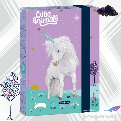 Füzetbox A5 Ars Una 25' Cute Animals Unicorn 50864485