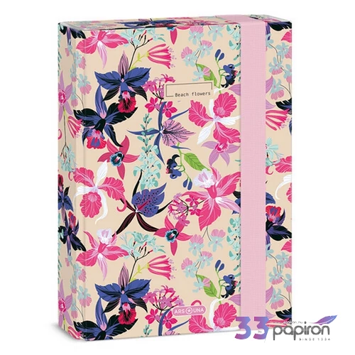 Ars Una A5 Füzetbox 25' Each Flowers 50864690 prémium minőség