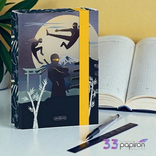 Ars Una A5 Füzetbox 25' Ninjas in the dark 50864577 prémium minőség