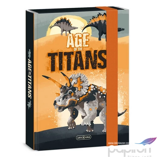 Füzetbox A5 Ars Una 23' Age of the Titans (5261) 23 dínó 50862610 prémium