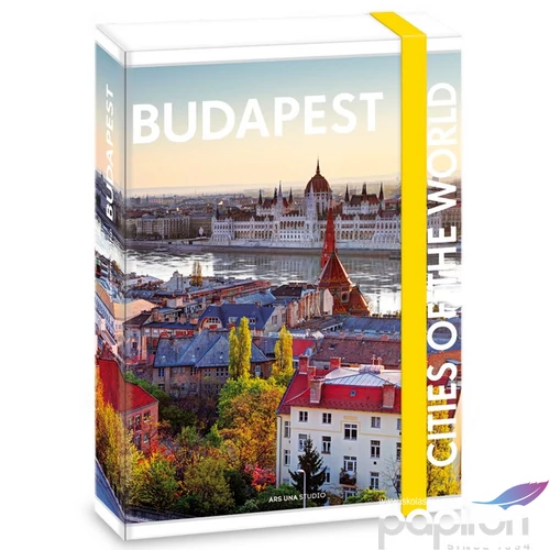 Füzetbox A5 Budapest Citiesies of the world -Budapest 17' Ars 90867972 prémium