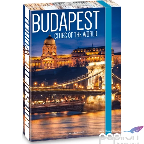 Füzetbox A5 Ars Una Cities of the world Budapest (857) 18 90868573 prémium