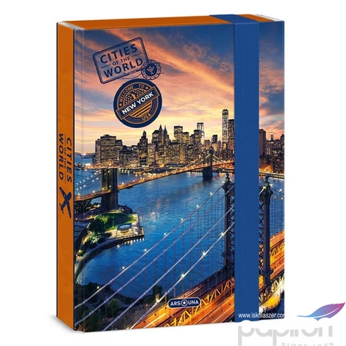 Füzetbox A5 Ars Una Cities-New York (5312) 23 50863129 prémium