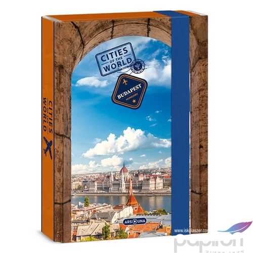 Füzetbox A5 Ars Una Cities-Budapest (5311) 23 50863112 prémium