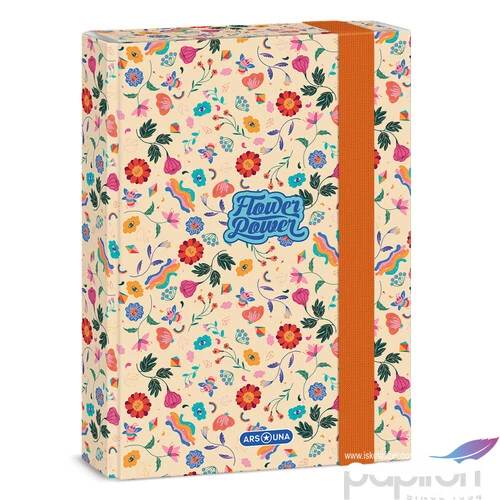 Füzetbox A5 Ars Una Flower Power (5260) 23 50862603 prémium