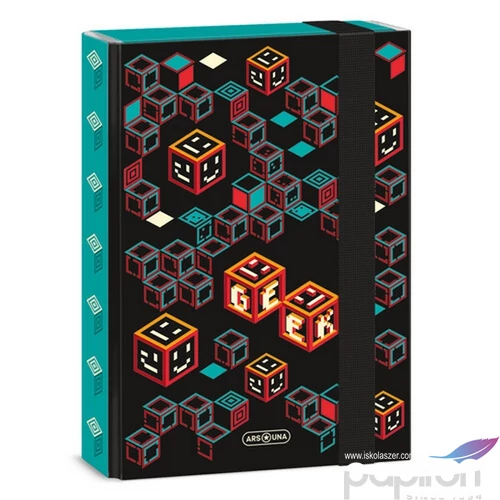 Füzetbox A5 Ars Una Geek (5256) 23 kocka 50862566 prémium