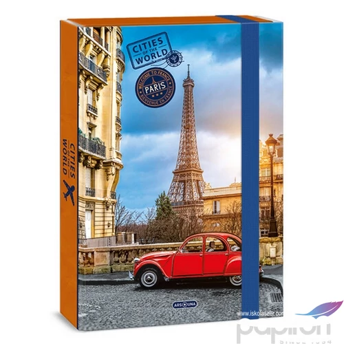 Füzetbox A5 Ars Una Cities-Paris (5313) 23 50853137 prémium