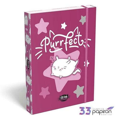 Füzetbox A5 Lizzy 26 Kittok Stars Purrfect 