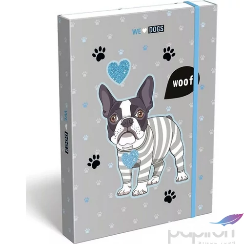 Füzetbox A5 Lizzy We Love Dogs Woof Lizzy kollekció