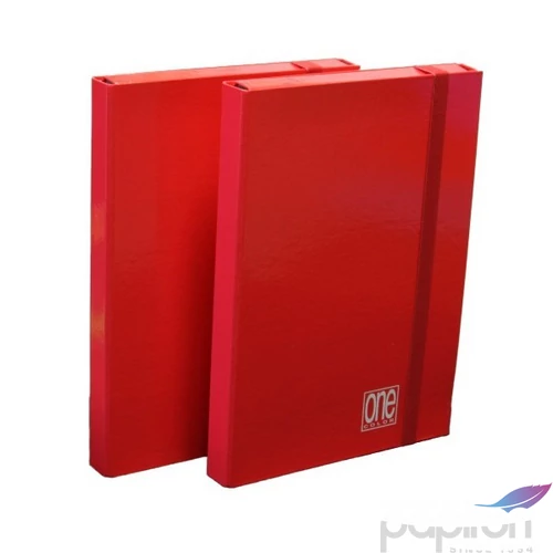 Füzetbox Blasetti A4 One Color (3cm) piros  5737 