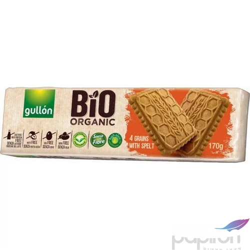 Gabonakeksz 170 g GULLÓN Bio 