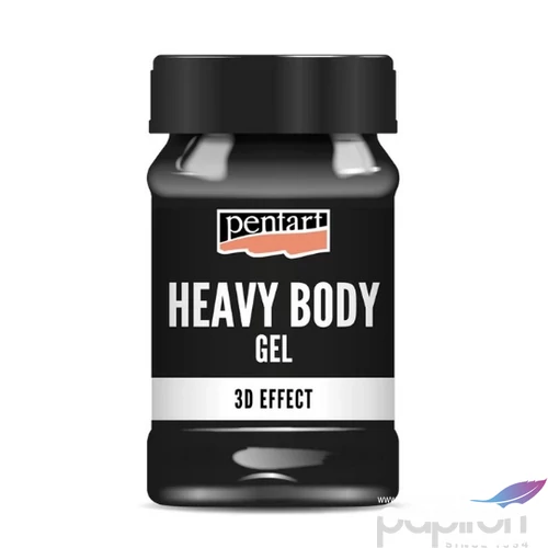 Gélpaszta fényes 100ml Pentart, sűrű fekete
