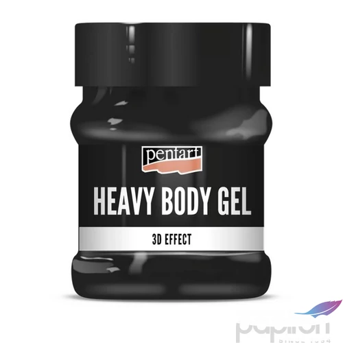 Gélpaszta fényes 230ml Pentart, sűrű fekete