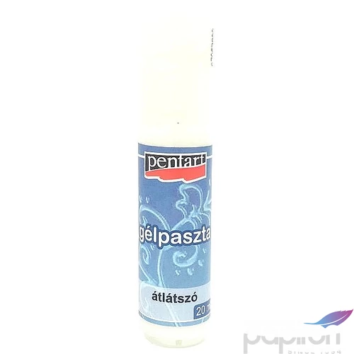 Gélpaszta fényes átlátszó 20ml Pentart